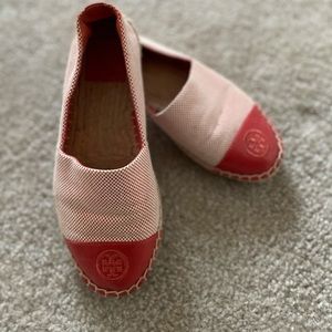 Tory burch color-blocked espadrilles